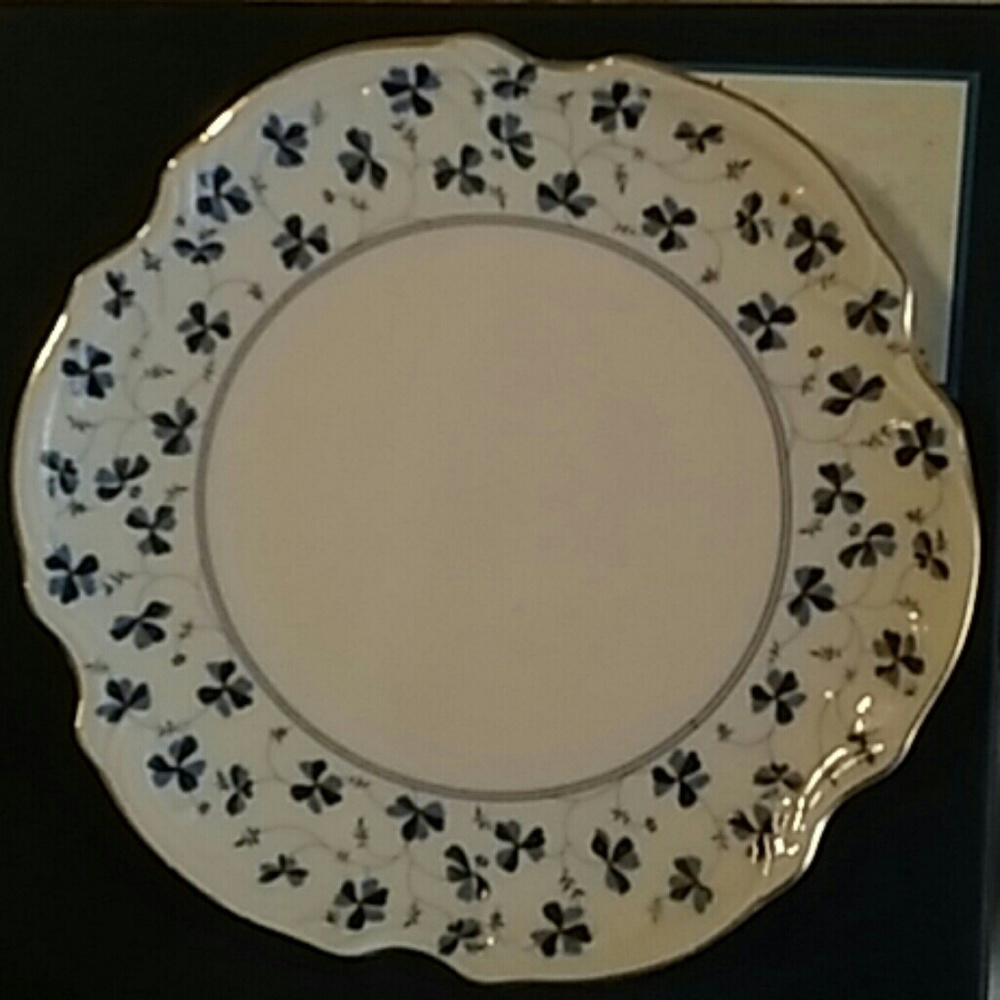 Godinger Blue Bell Dessert Plates